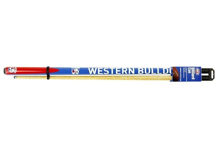 AFL Two Piece Pool Cue 57 Inch - Western Bulldogs - Snooker - Billiards