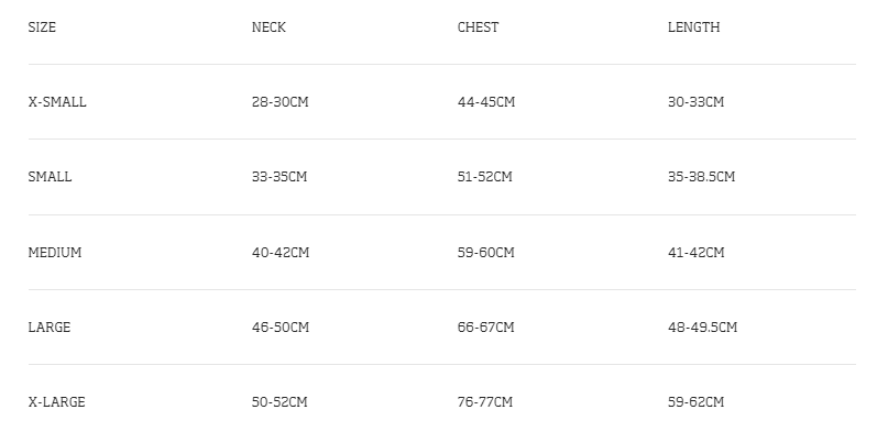 NRL Pet Jersey - Newcastle Knights - Size XS to XL - T-Shirt - Dog - Cat