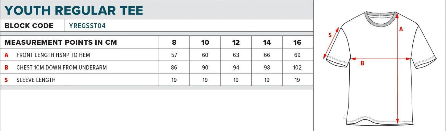 AFL Supporter Tee - Adelaide Crows - Youth - Kids - T-Shirt