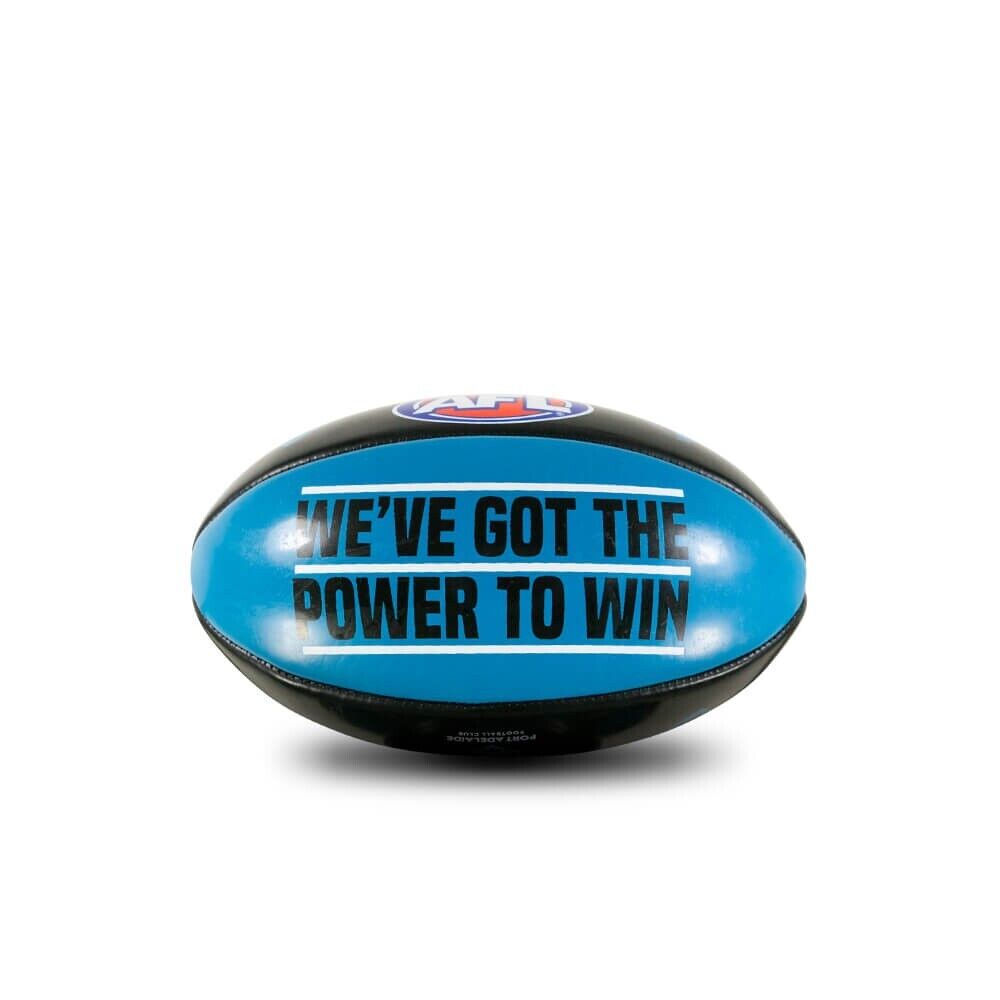 AFL PVC Mascot Football - Port Adelaide Power - 20cm Ball