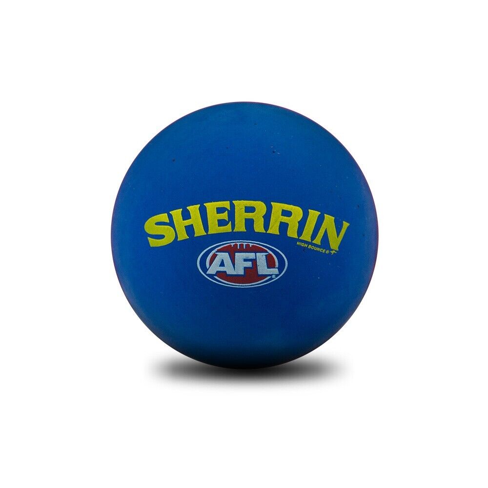 AFL Rubber High Bounce Hand Ball - West Coast Eagles - Single - 6cm