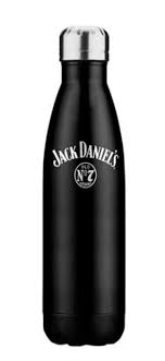 JD Water Bottle - Stainless Steel - 500ml - Jack Daniels