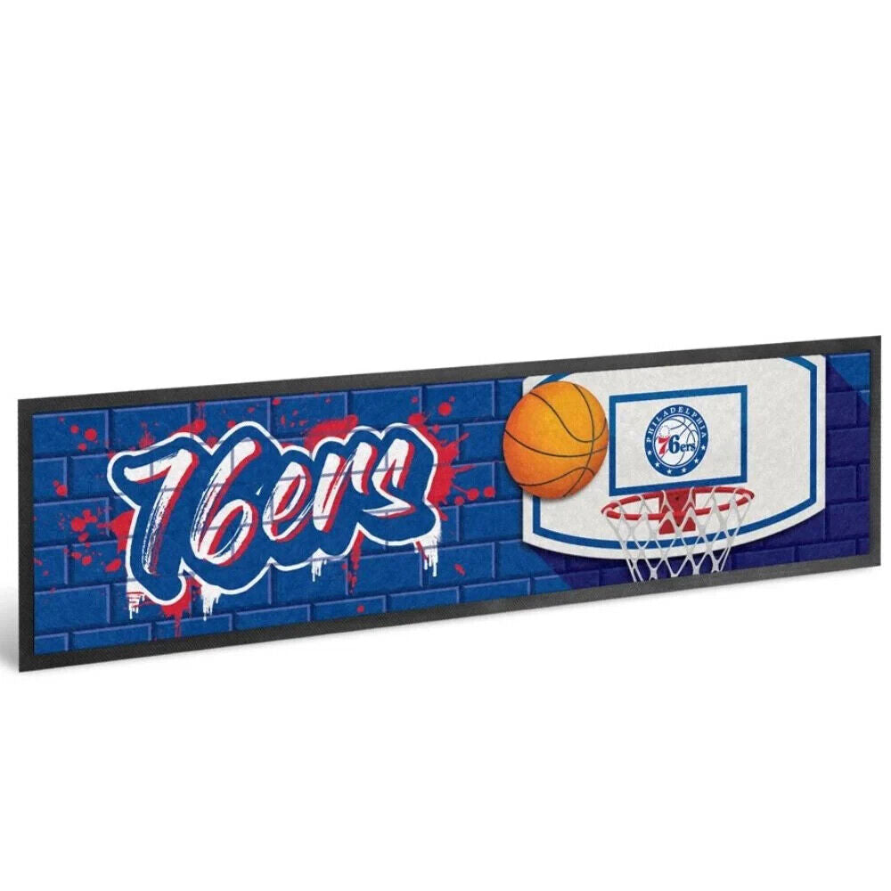 NBA Bar Runner - Philadelphia 76ers - Bar Mat