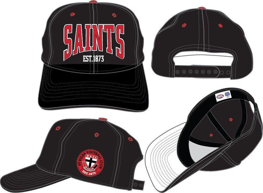 AFL Snapback DS Cap - St Kilda Saints - Hat - Mens - OSFM
