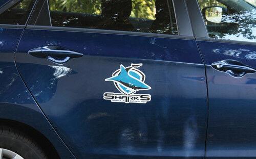NRL Mega Decal - Cronulla Sharks - Car Sticker 250mm