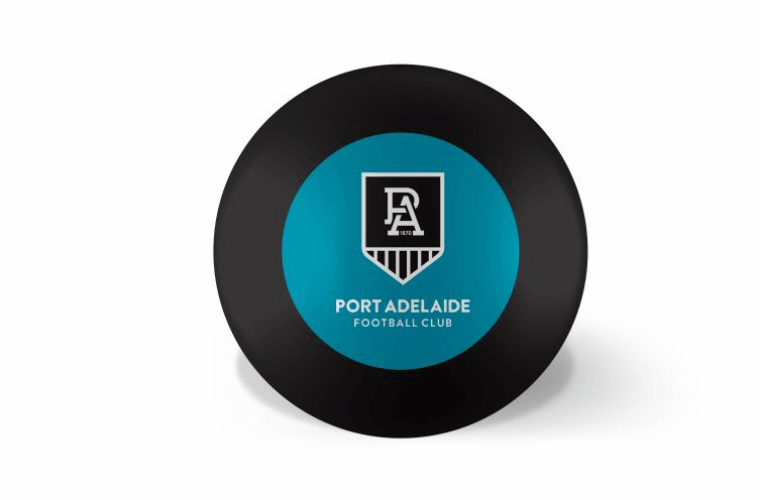 AFL Pool Snooker Billiards - Eight Ball Or Replacement - Port Adelaide Power