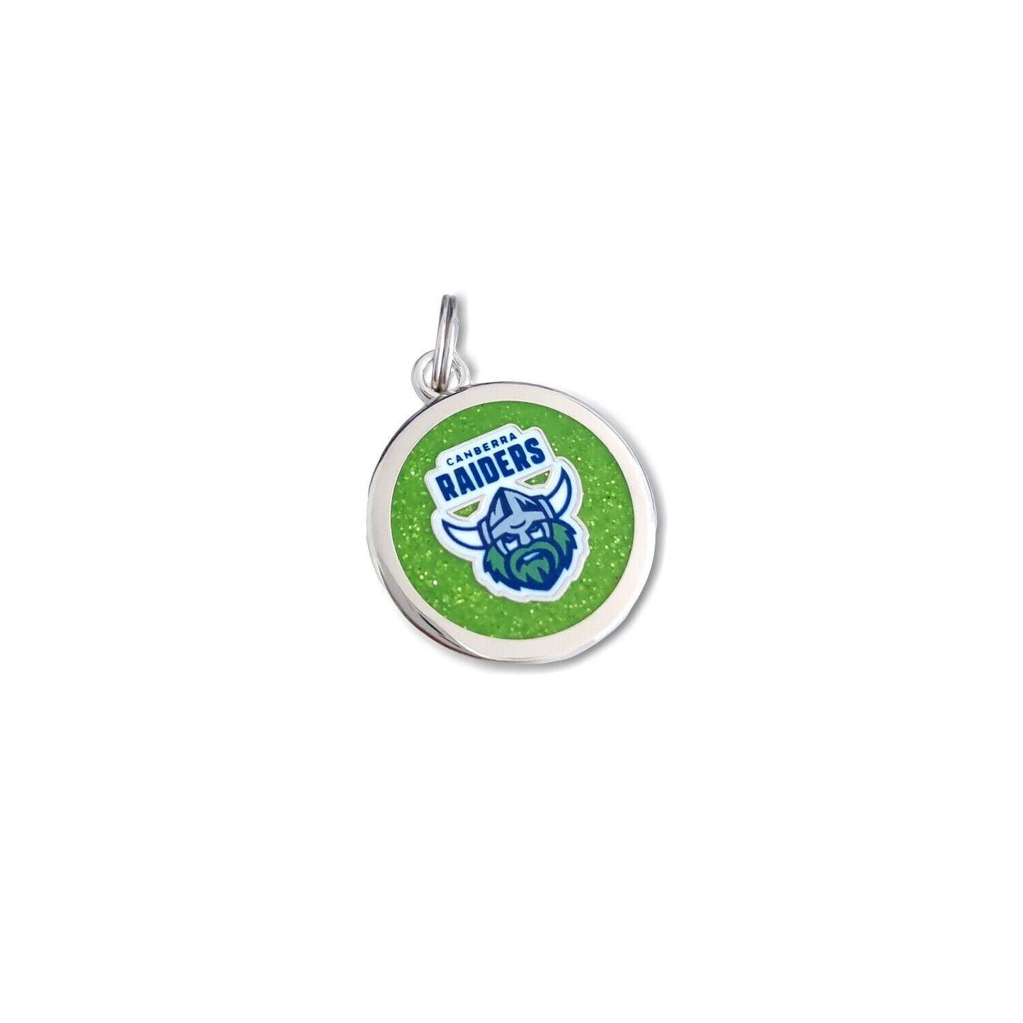 NRL Pet ID Tag - Canberra Raiders - Engravable - 25mm diameter