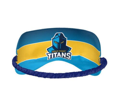 NRL Sleep Mask - Gold Coast Titans - Reversible - Washable - One Size