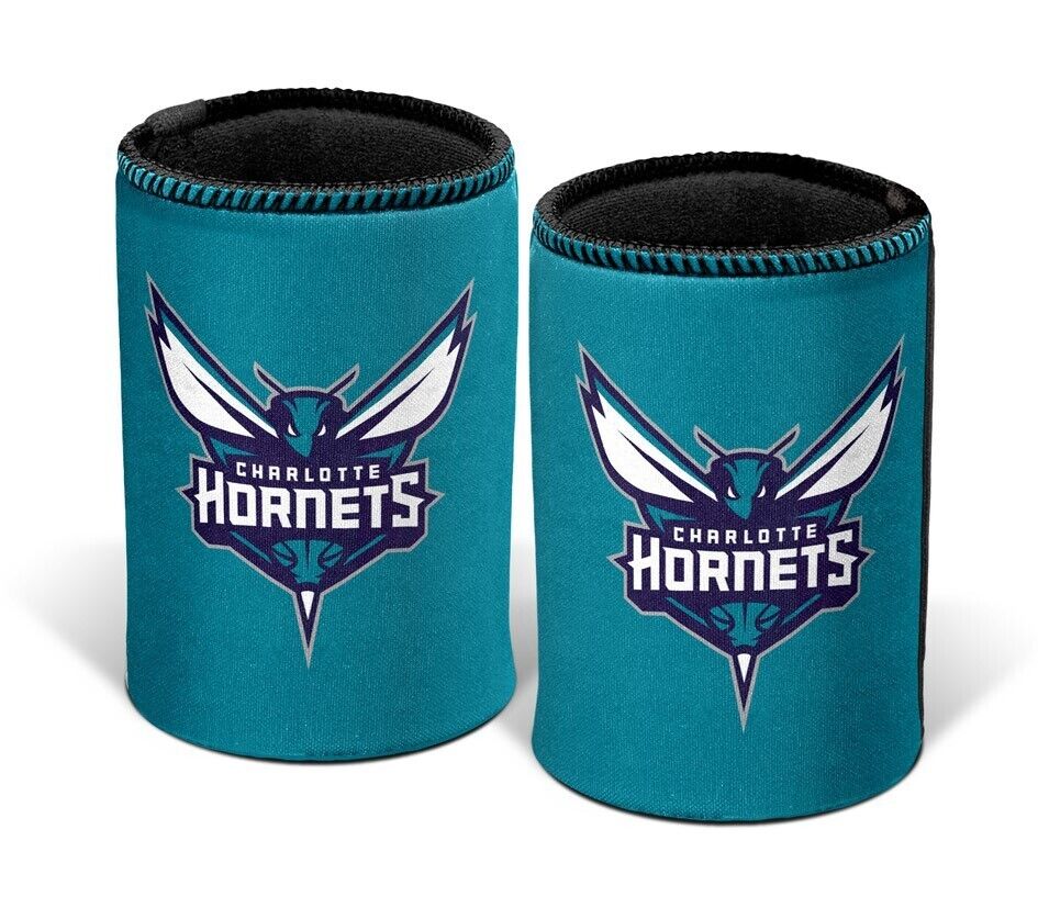 NBA Stubby Can Cooler - Charlotte Hornets - Rubber Base - Single