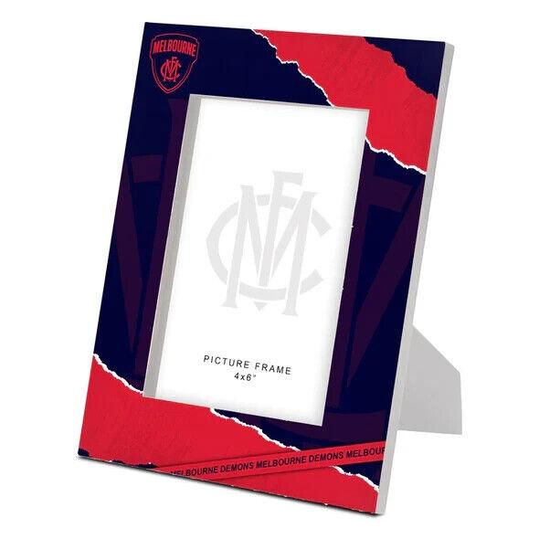 AFL Photo Frame - Melbourne Demons - 15cmx20cm - Picture Frame