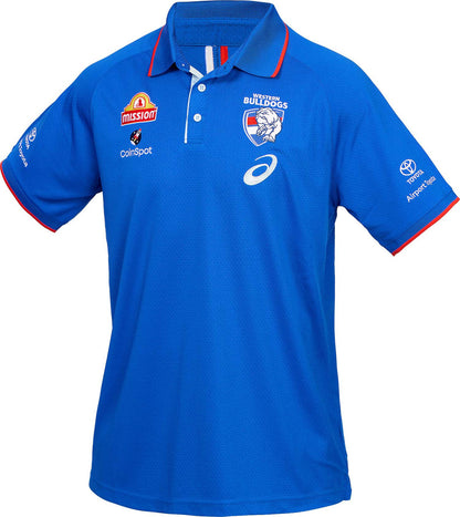 AFL 2026 Media Polo - Western Bulldogs - Adult - Mens