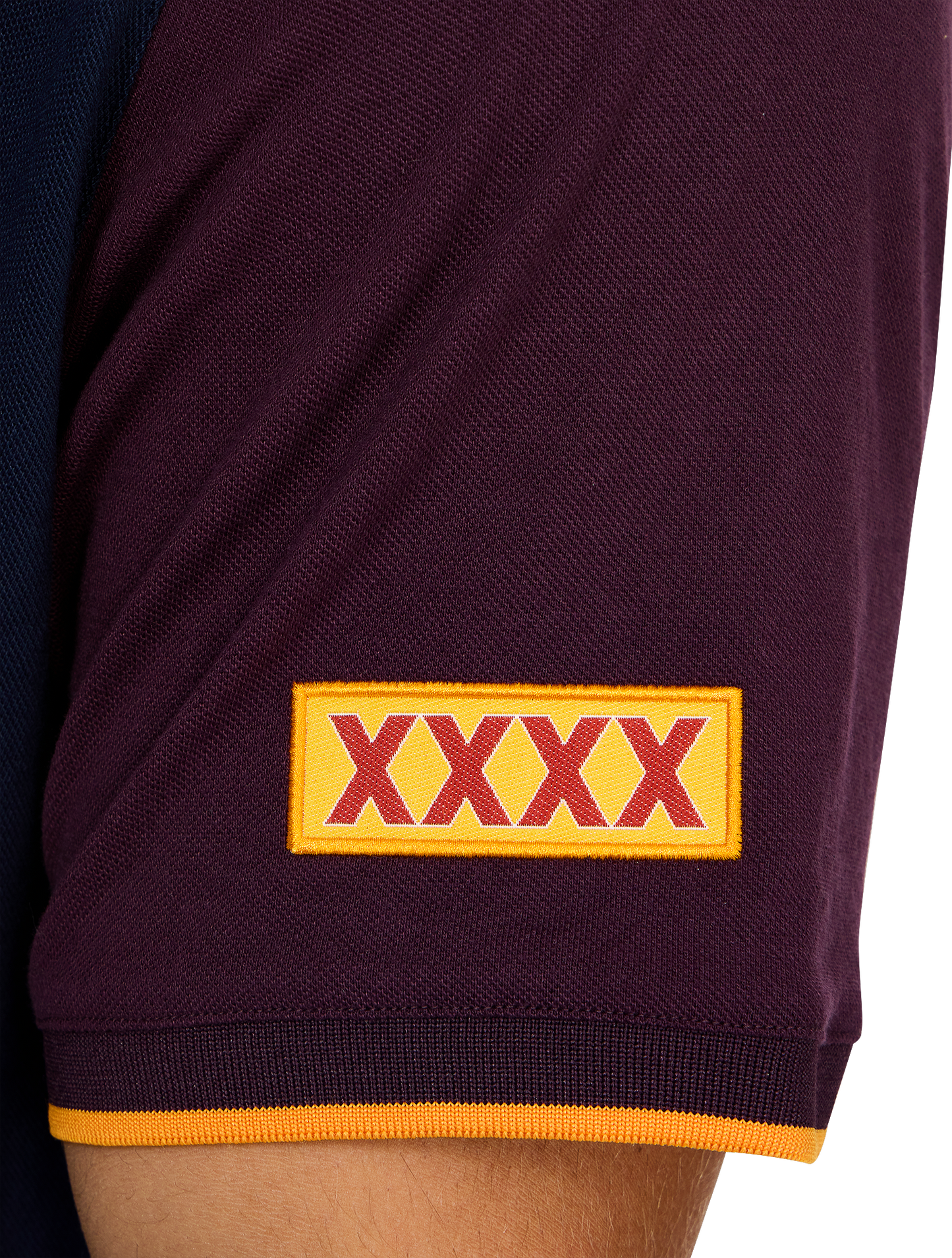 NRL 2026 Team Polo - Brisbane Broncos - Adult - Mens - Midnight Blue