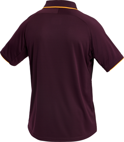 NRL 2026 Training Polo - Brisbane Broncos - Adult - Mens - Maroon