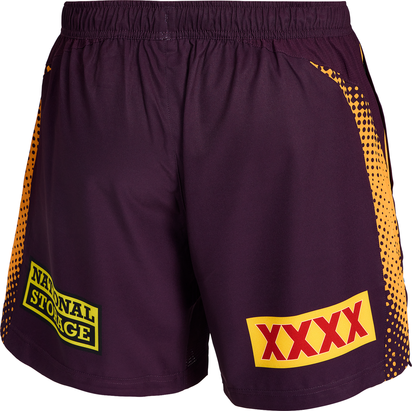 NRL 2026 Training Shorts - Brisbane Broncos - Adult - Mens