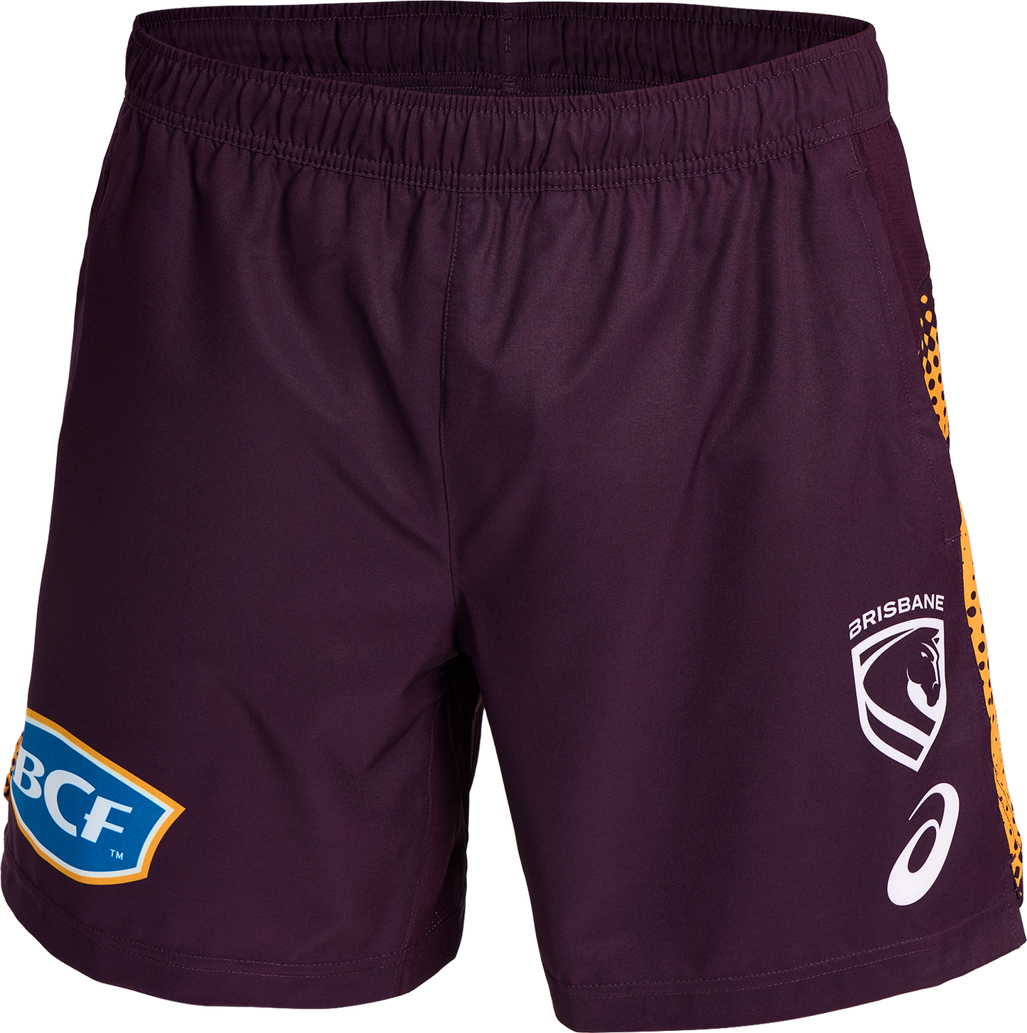 NRL 2026 Training Shorts - Brisbane Broncos - Adult - Mens