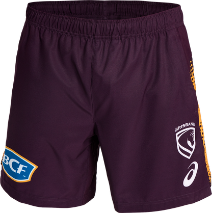 NRL 2026 Training Shorts - Brisbane Broncos - Adult - Mens