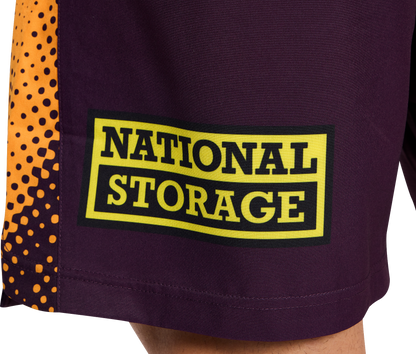 NRL 2026 Training Shorts - Brisbane Broncos - Adult - Mens
