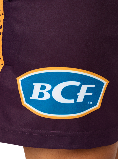 NRL 2026 Training Shorts - Brisbane Broncos - Adult - Mens