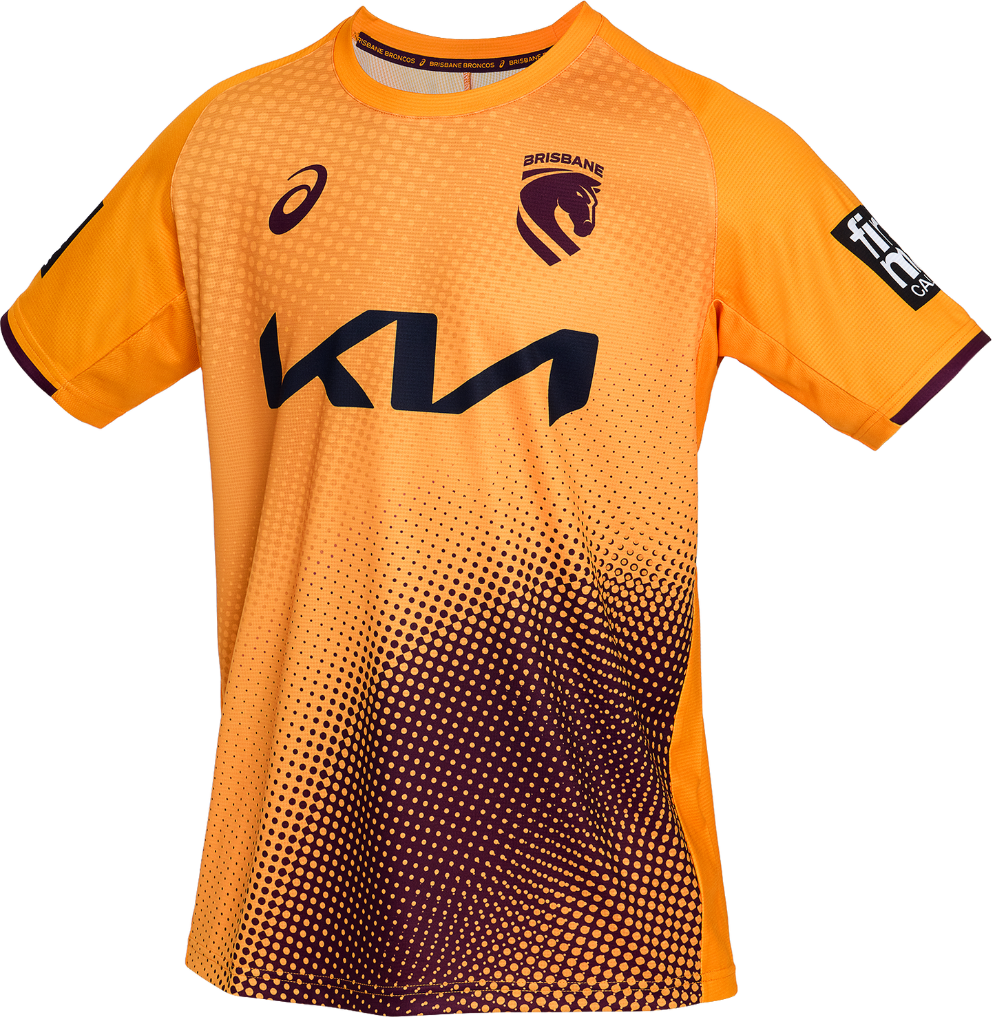 NRL 2026 Training Tee - Brisbane Broncos - Gold - Adult - Mens