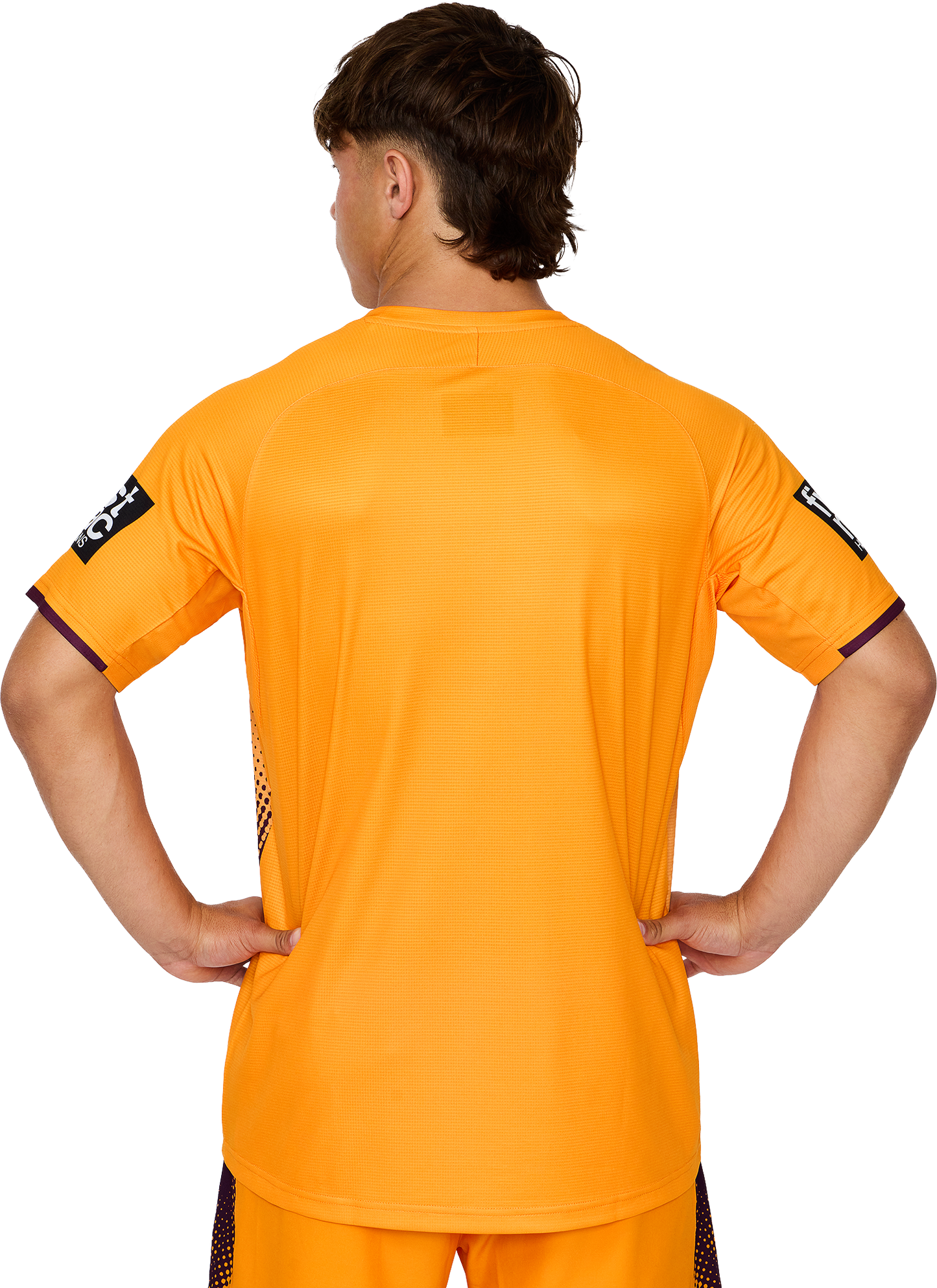 NRL 2026 Training Tee - Brisbane Broncos - Gold - Adult - Mens