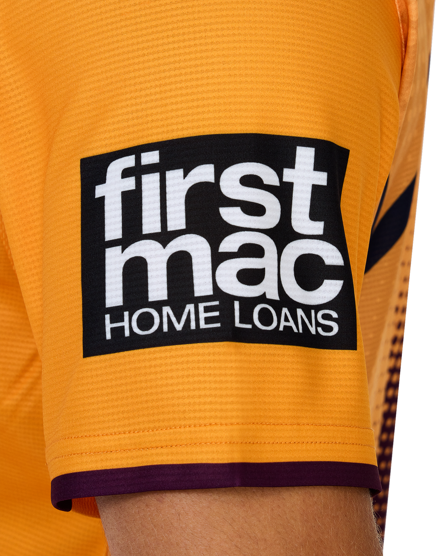 NRL 2026 Training Tee - Brisbane Broncos - Gold - Adult - Mens