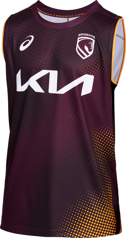 NRL 2026 Training Singlet - Brisbane Broncos - Adult - Mens