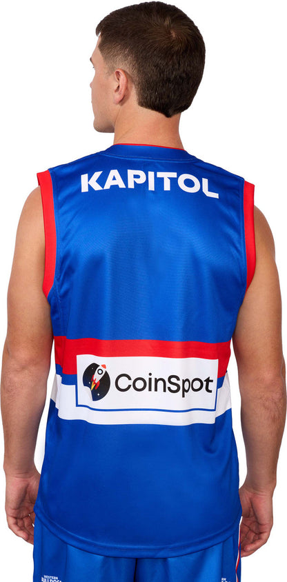 AFL 2026 Home Guernsey - Western Bulldogs - Adult - Mens