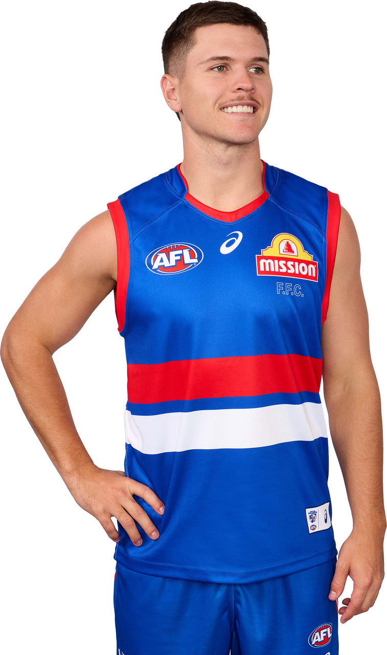 AFL 2026 Home Guernsey - Western Bulldogs - Adult - Mens