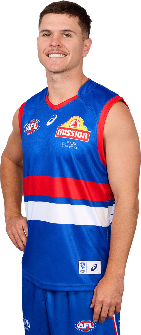 AFL 2026 Home Guernsey - Western Bulldogs - Adult - Mens