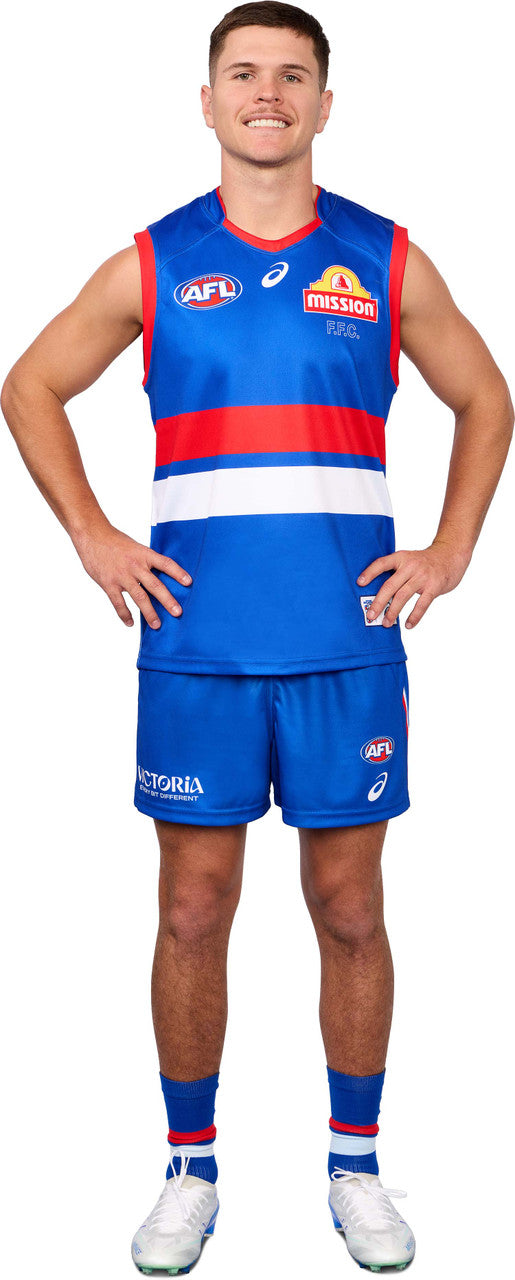 AFL 2026 Home Guernsey - Western Bulldogs - Adult - Mens