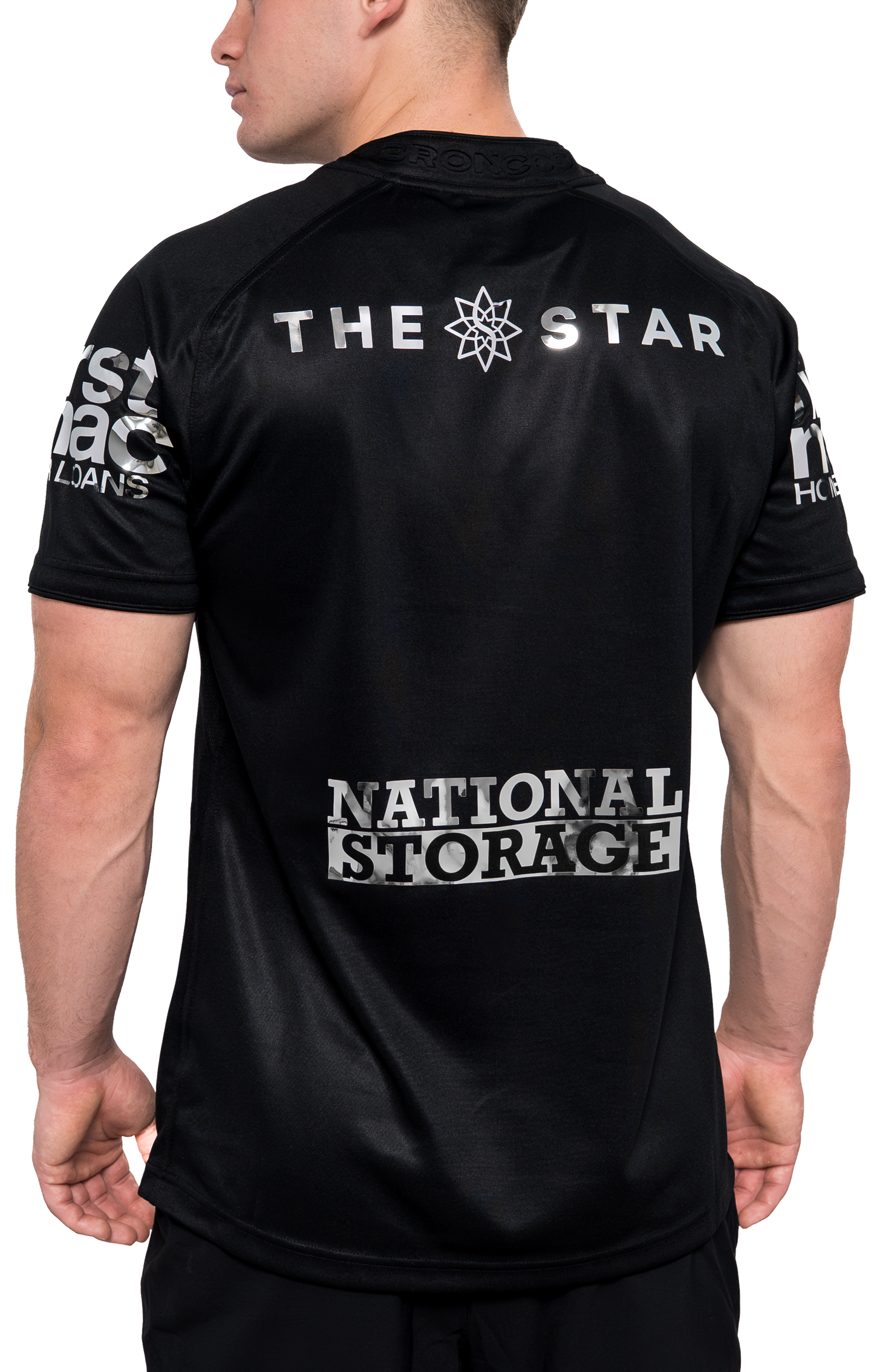 NRL 2026 Black Charity Jersey - Brisbane Broncos - Adult - Mens