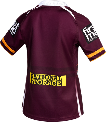 NRL 2026 Home Jersey - Brisbane Broncos - Youth - Kids