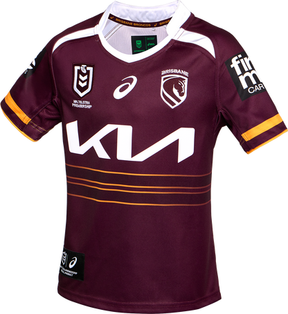 NRL 2026 Home Jersey - Brisbane Broncos - Youth - Kids