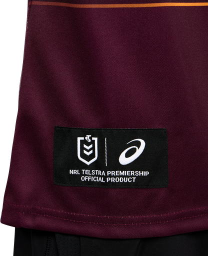 NRL 2026 Home Jersey - Brisbane Broncos - Youth - Kids