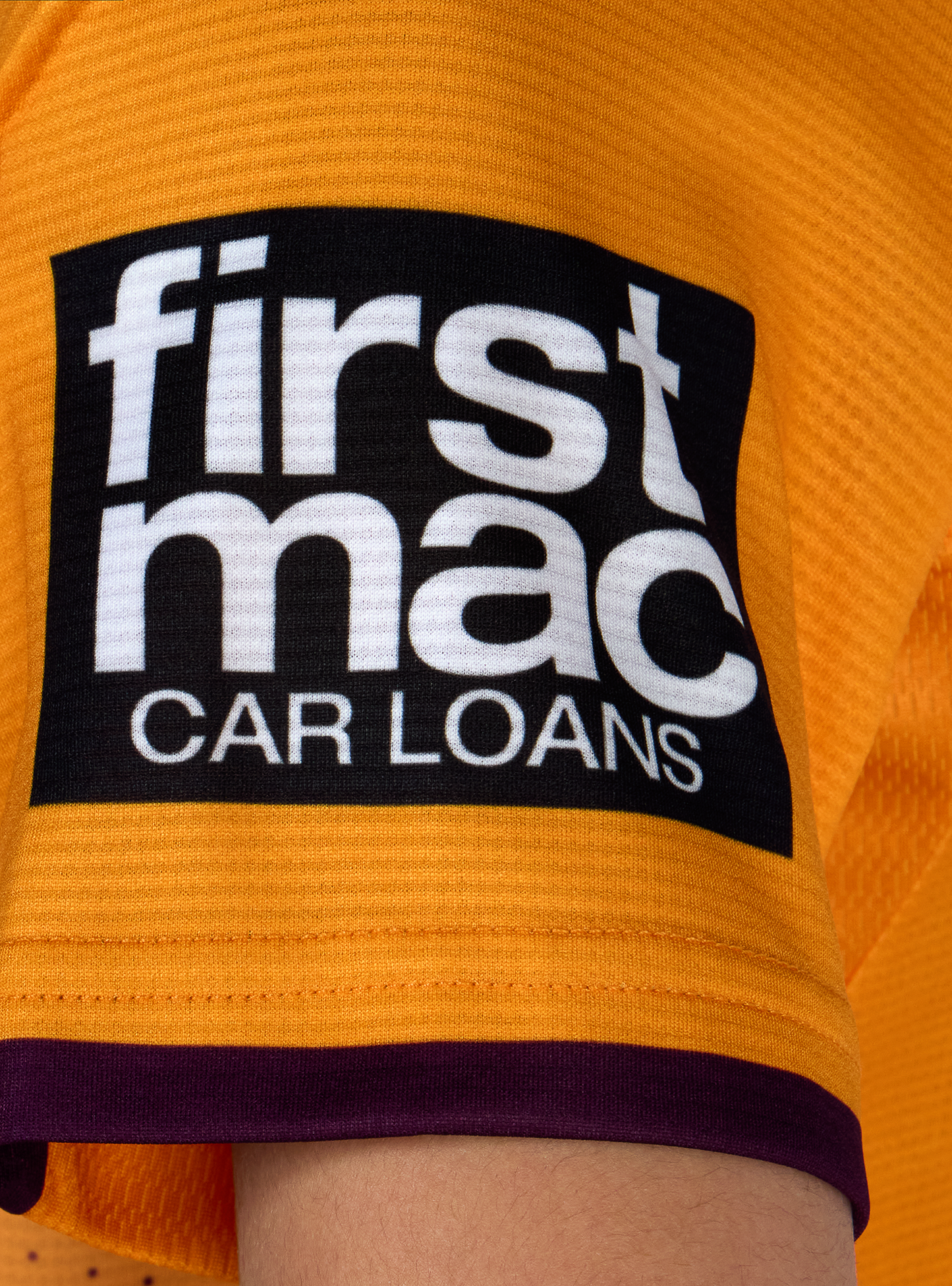 NRL 2026 Training Tee - Brisbane Broncos - Gold - Youth - Kids