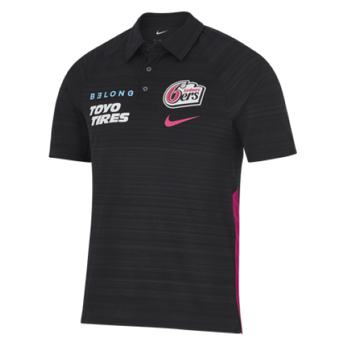 BBL 2024/2025 Cricket Polo Shirt - Sydney Sixers - Big Bash Cricket T20