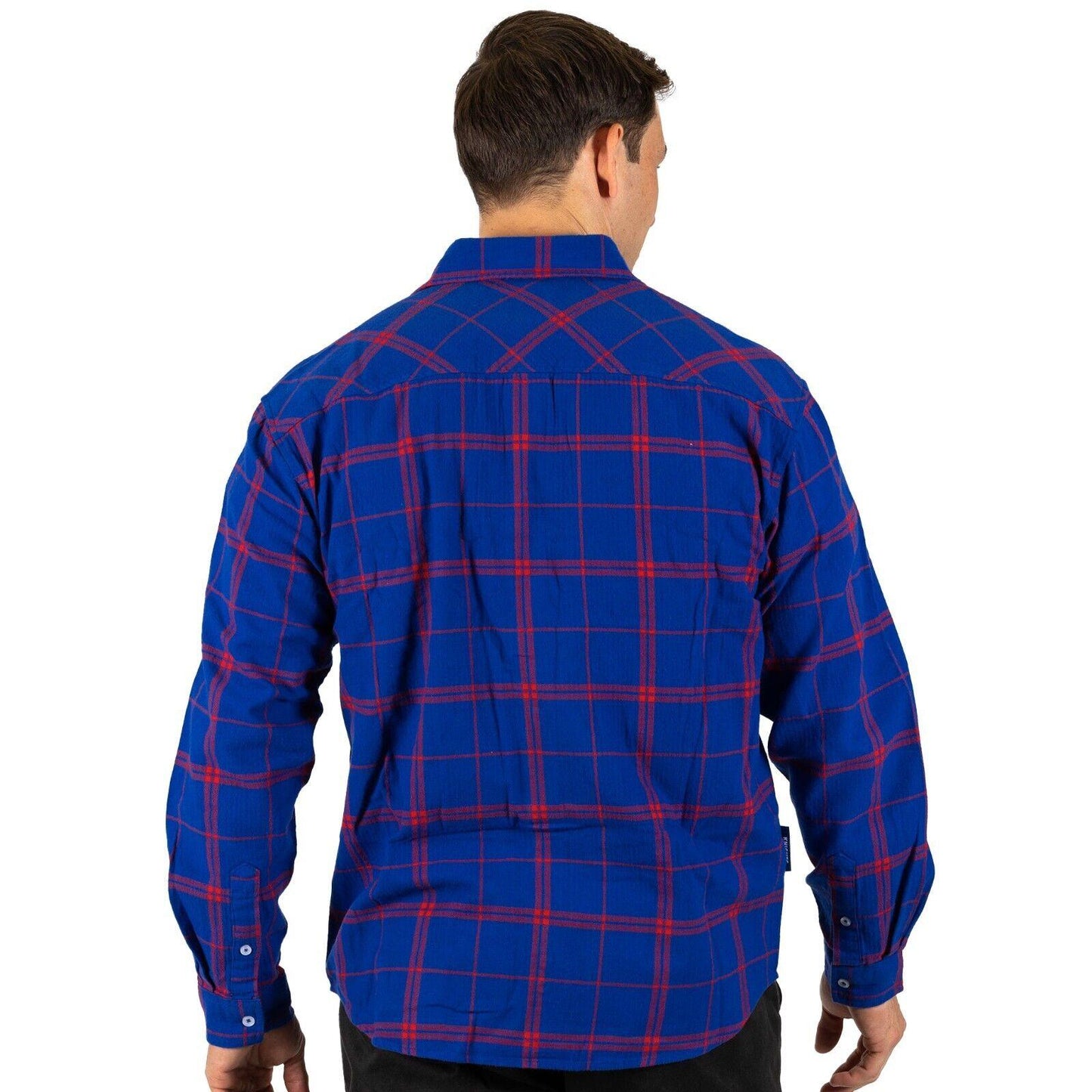 NRL 'Mustang' Flannel Polo - Newcastle Knights - Flanno Shirt