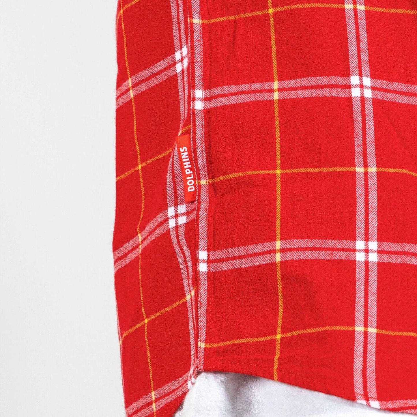 NRL 'Mustang' Flannel Polo - Dolphins - Flanno Shirt