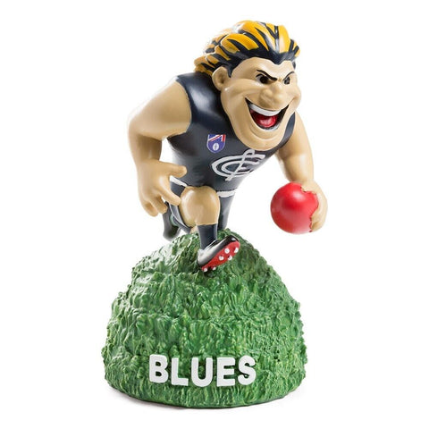 AFL 3D Retro Mascot Statue - Carlton Blues - 18cm Tall