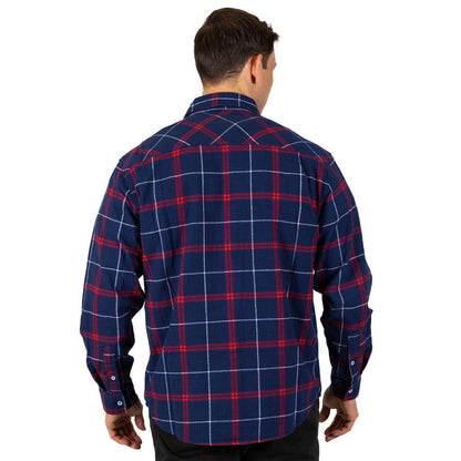 NRL 'Mustang' Flannel Polo - Sydney Roosters - Flanno Shirt