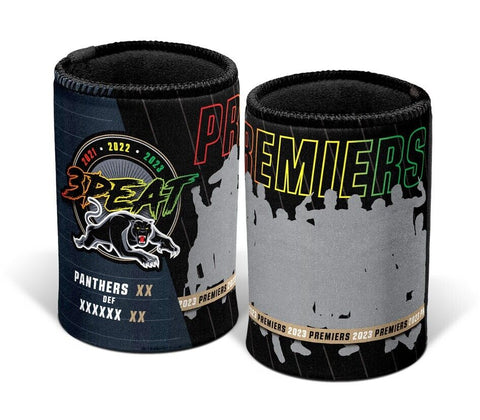 NRL 2023 PREMIERS PHOTO STUBBY COOLER - PENRITH PANTHERS