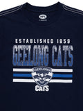 AFL Sketch Tee - Geelong Cats - Youth- Kids - T-Shirt