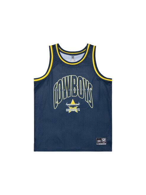 NRL Mens Basketball Singlet - North Queensland Cowboys - Rugby League