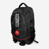NRL Stirling Backpack - Dolphins - 49x32x12cm - Nylon Bag