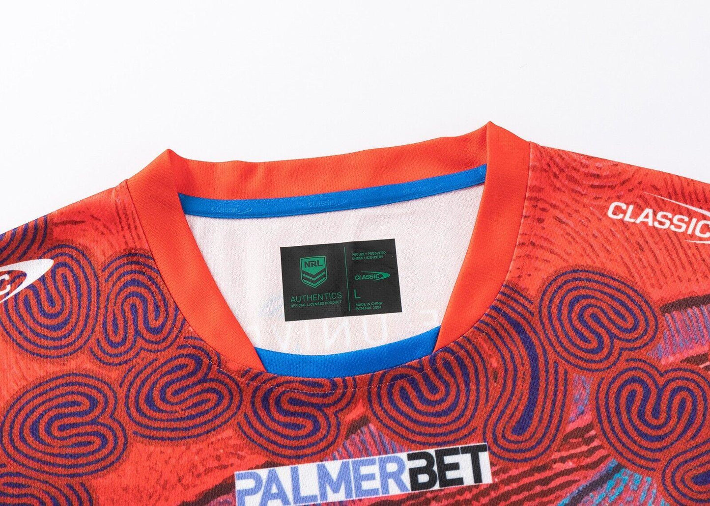 NRL 2024 Indigenous Jersey - Newcastle Knights - Adult - Mens