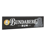 Bundaberg Rum Bar Runner - Bar Mat - Bundy Rum - Black - 25cm x 90cm