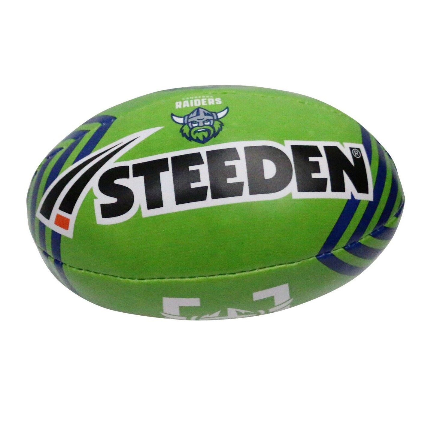 NRL 2025 6 Inch Sponge Football - Canberra Raiders - Supporter Ball