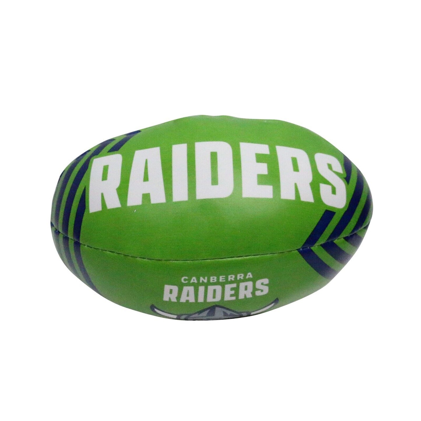 NRL 2025 6 Inch Sponge Football - Canberra Raiders - Supporter Ball