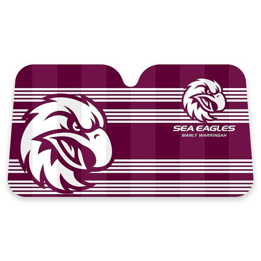 NRL Car Sunshade - Manly Sea Eagles - 130cm x 70cm