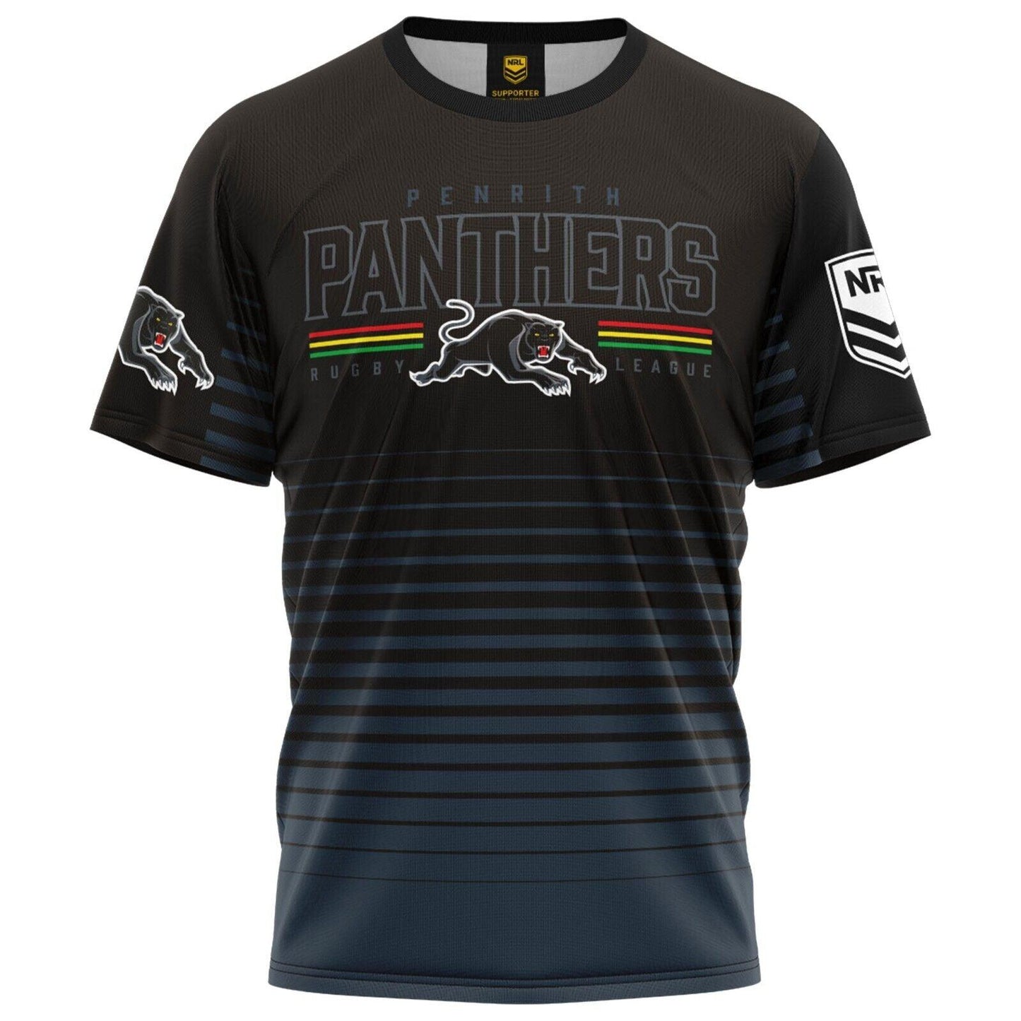 NRL Kids Game Time Tee Shirt - Penrith Panthers - Infant Baby Child T-Shirt